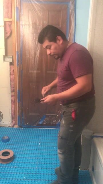 Floor sensor installation