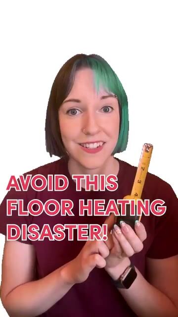 Prevent Disaster: The 4-Inch Rule for Electric Floor Heating!